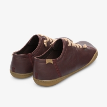 Camper Peu Casual Shoes Burgundy - Womens Singapore PESEHF-312